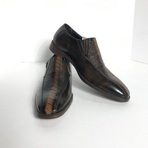 Men's SIO Brown Loafer Dress Shoes Sizes 7.5 - 8